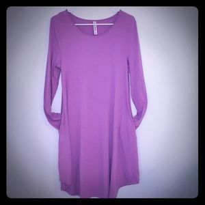 Super comfy Fall Flare dress with pockets!